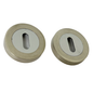 Chrome/ Satin Escutcheon