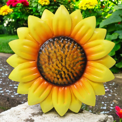 Large Metal Wall Mounted Sunflower