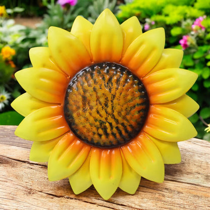 Large Metal Wall Mounted Sunflower