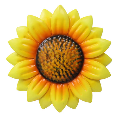 Large Metal Wall Mounted Sunflower