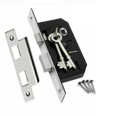 Polished Chrome Cadenza Victorian Scroll Door Handle Sets - 178mm x 38mm
