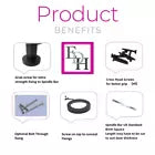 Modern Matt Black Door Handle