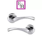 Chrome Victorian Twist Door Handles