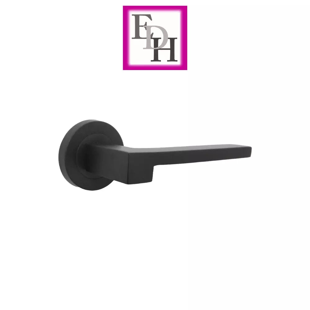 Modern Matt Black Door Handle