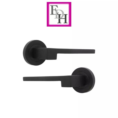 Modern Matt Black Door Handle