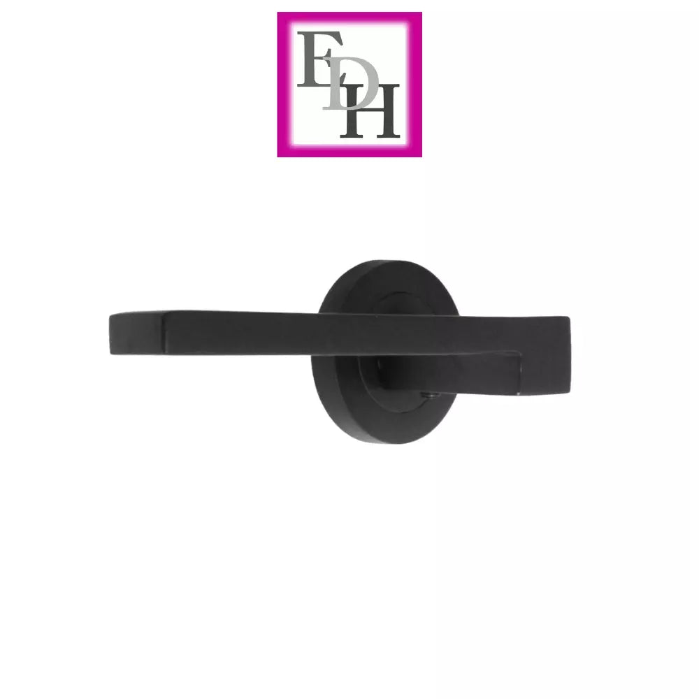 Modern Matt Black Door Handle