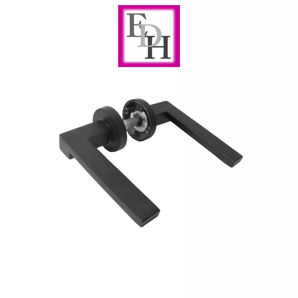 Modern Matt Black Door Handle
