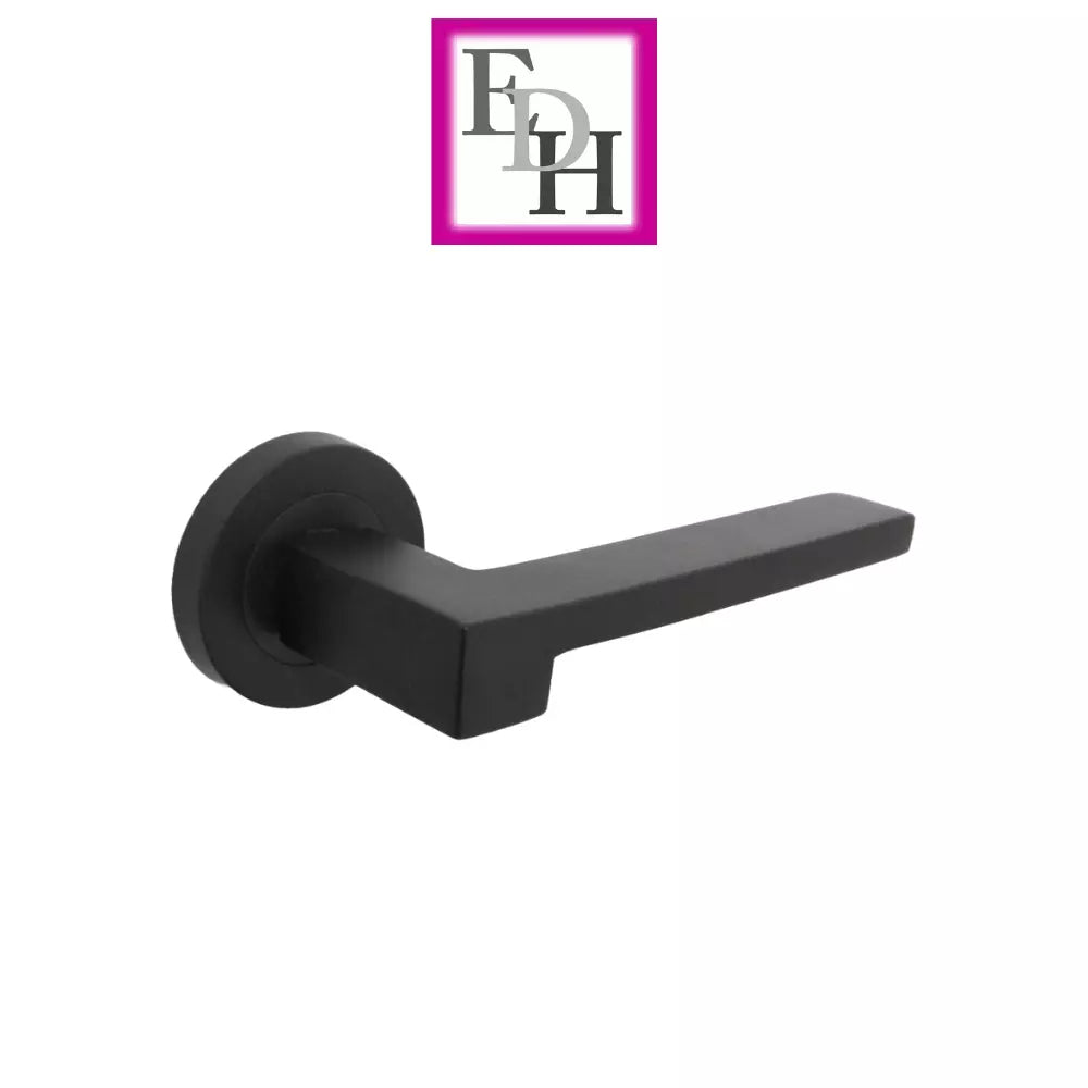 Modern Matt Black Door Handle