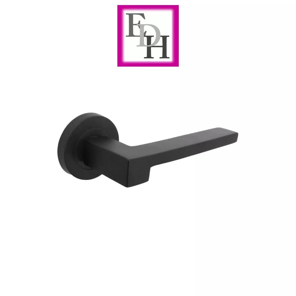 Modern Matt Black Door Handle