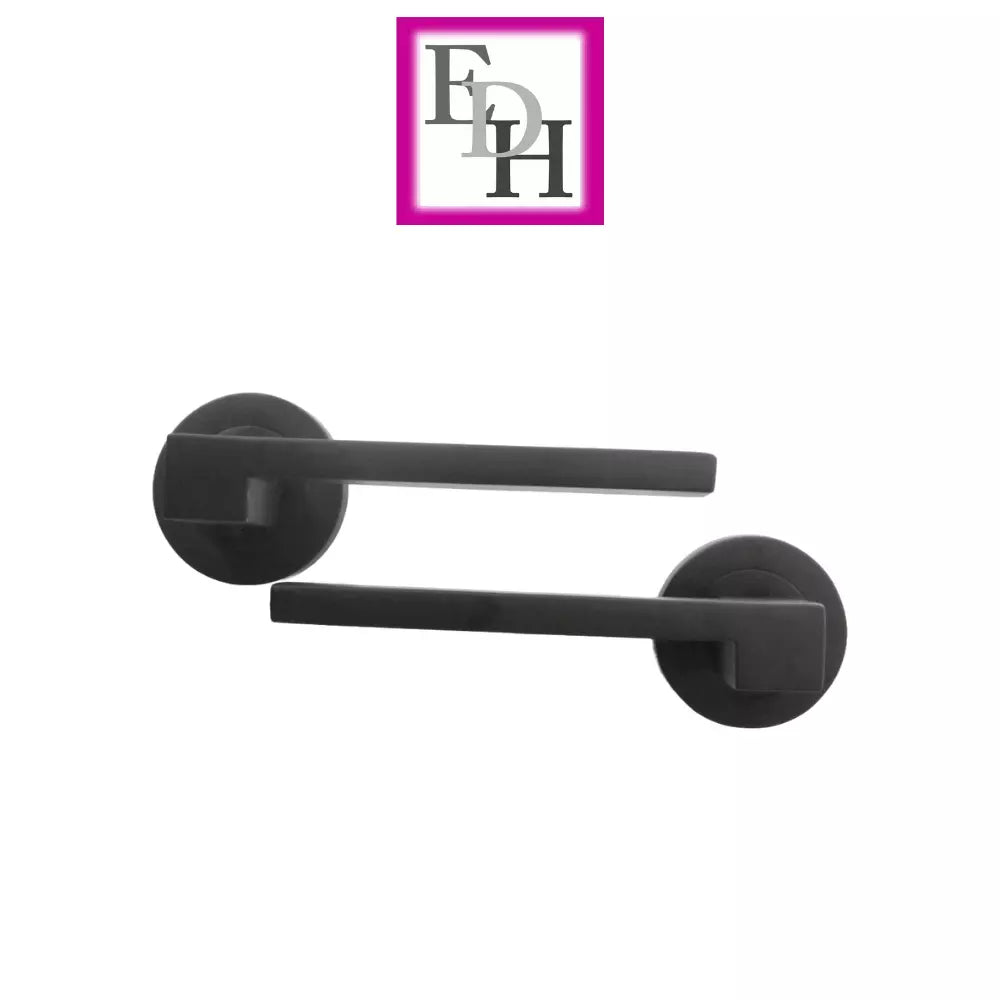 Modern Matt Black Door Handle