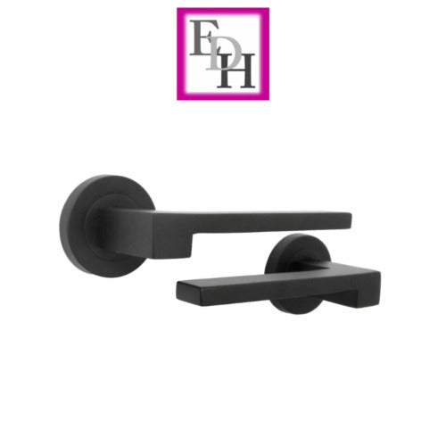 Modern Matt Black Door Handle